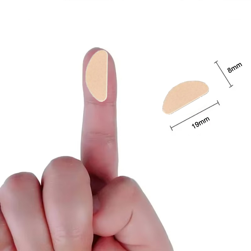 Plaquetas de Polifón Adhesivas, Beige, Forma D